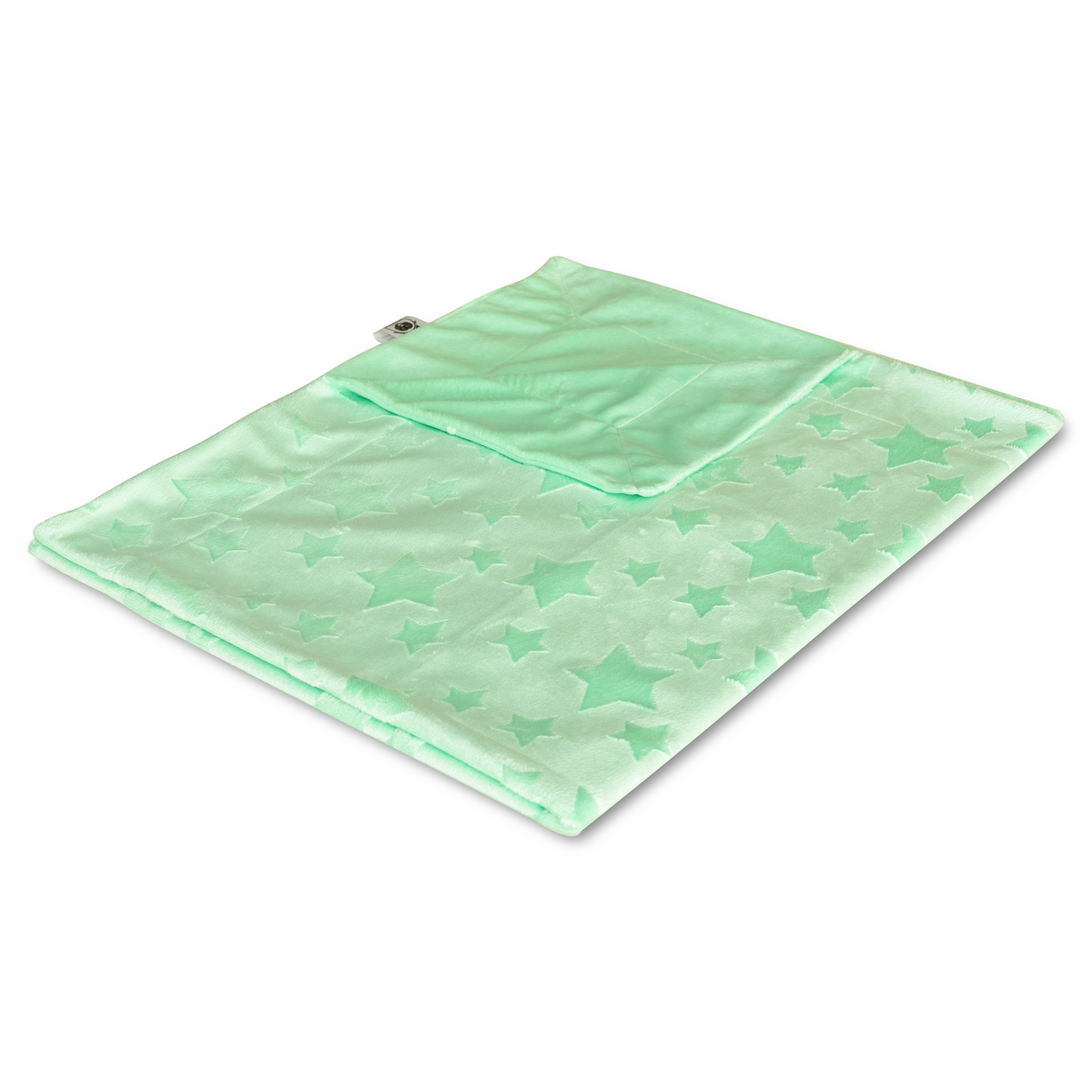 Pastel star-patterned pet blanket