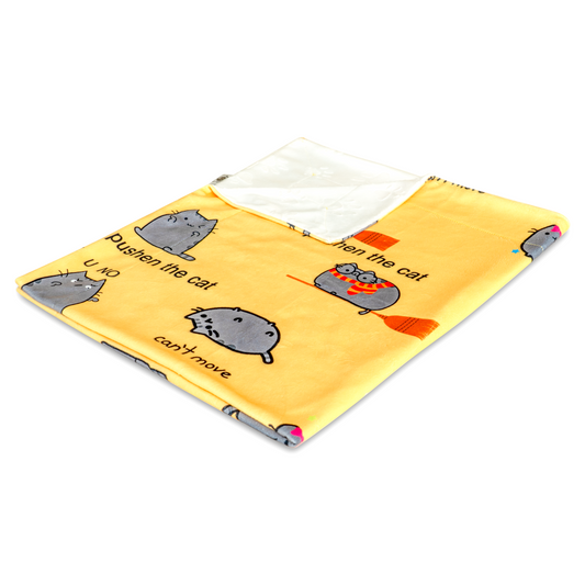 Burrito Pet Blanket - Yellow Color