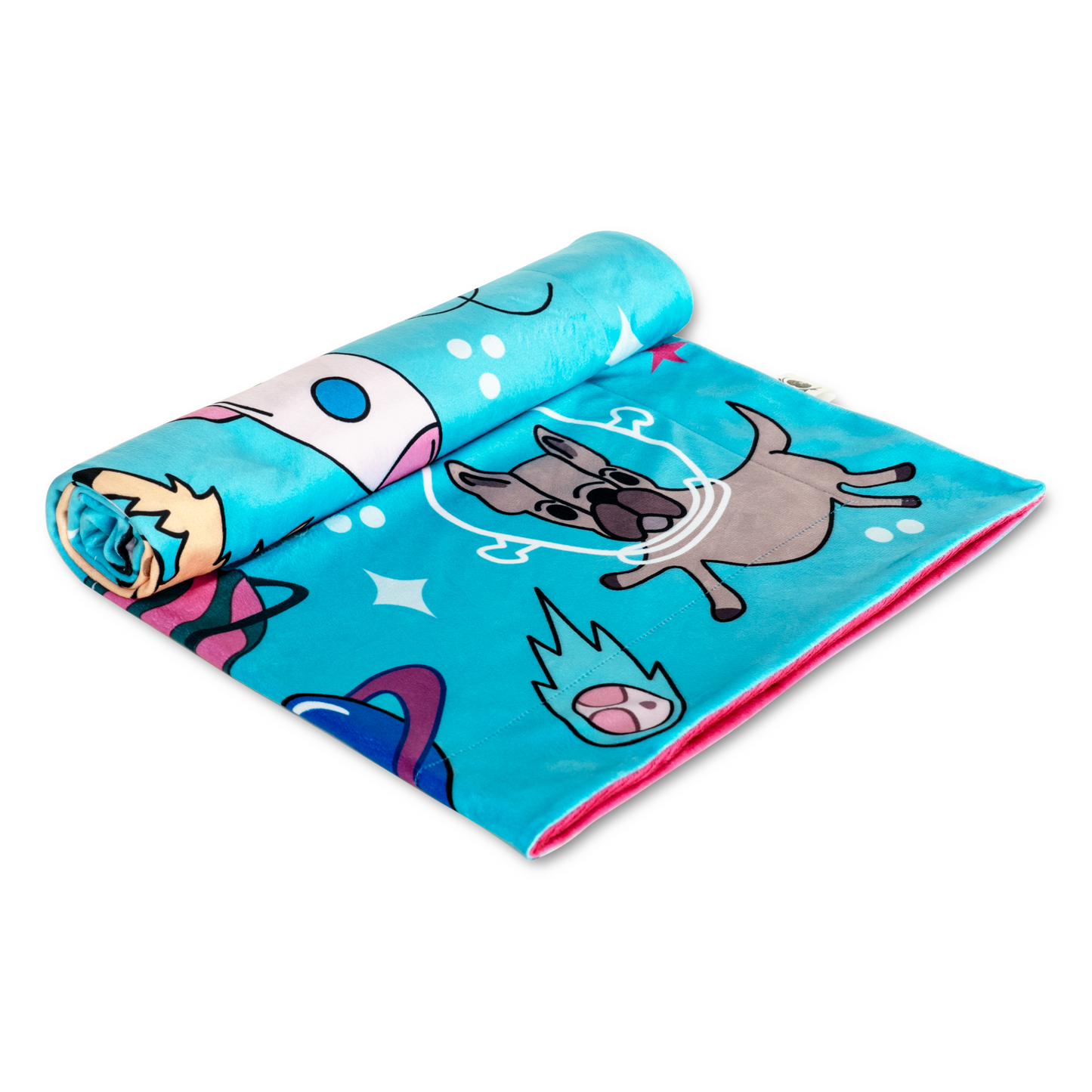 Space Dogs Pet Blanket