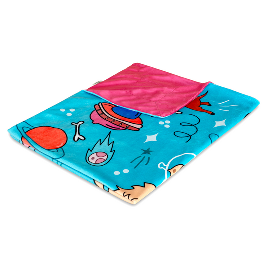 Space Dogs Pet Blanket