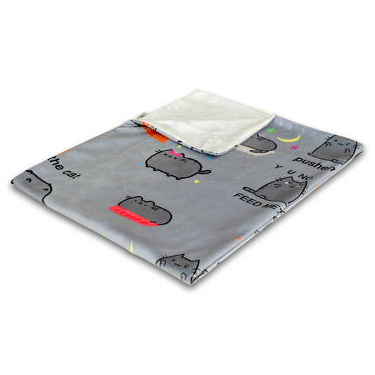 Burrito Pet Blanket - Gray Color