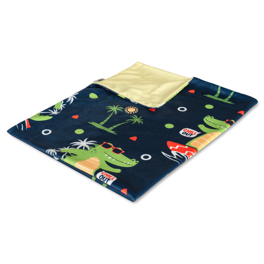 Chill Crocodile Pet Blanket
