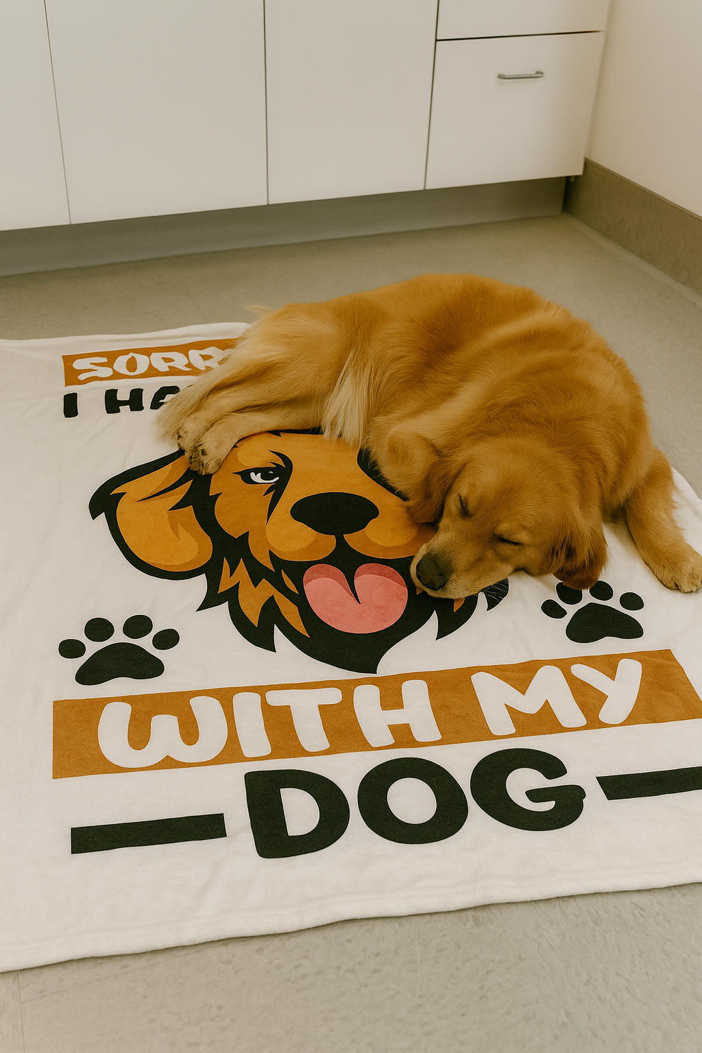 Golden Travel Blanket – Large Twin Size