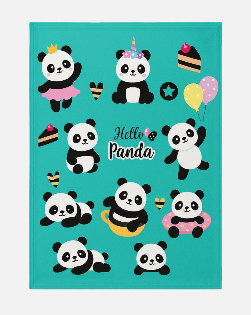 Panda Travel Blanket