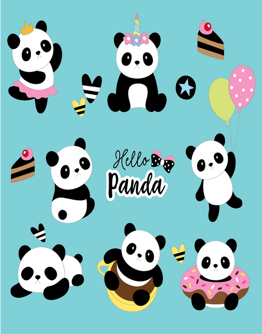 Panda Travel Blanket