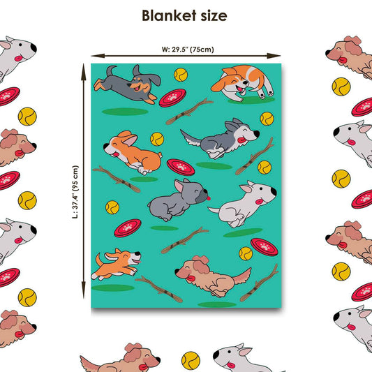 Frisbee Design Pet Blanket