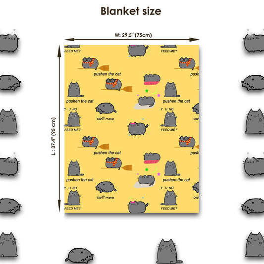 Burrito Pet Blanket - Yellow Color