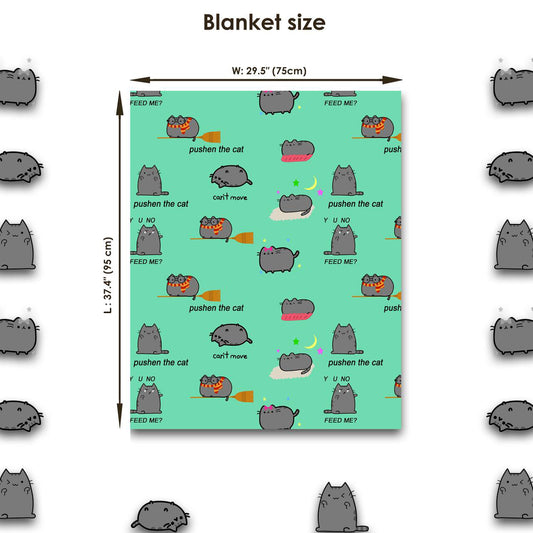 Burrito Pet Blanket - Green Color