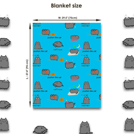 Burrito Pet Blanket - Blue Color