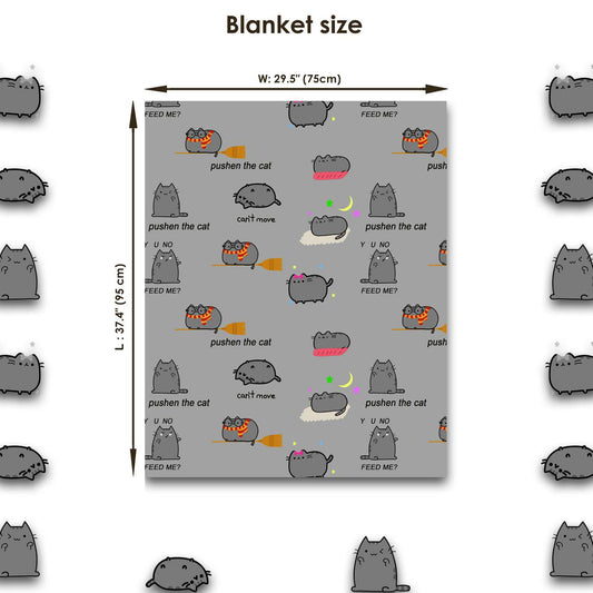 Burrito Pet Blanket - Gray Color