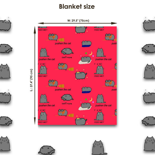 Burrito Pet Blanket - Red Color