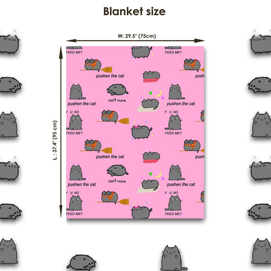 Burrito Pet Blanket - Pink Color