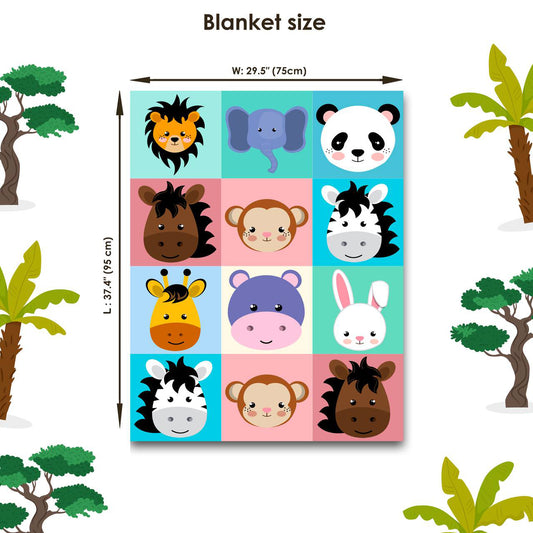 Animal Design Pet Blanket A